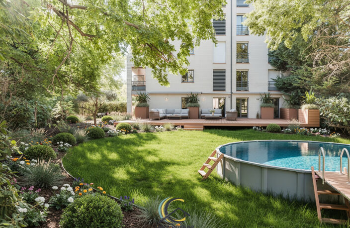 RARE : RDJ D'EXCEPTION AVEC JARDIN DE 400M2 — RÉSIDENCE VILLA CADENELLE — photo 4