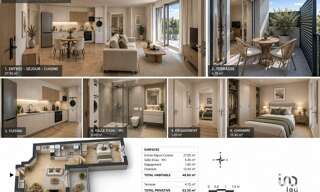 Appartement 2 Pièces 48 m² à vendre à Sainte-Geneviève-des-Bois (91700)