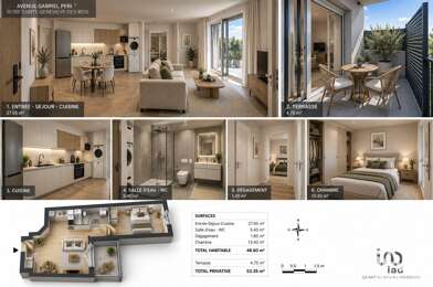 Appartement 2 pièces 244300 €