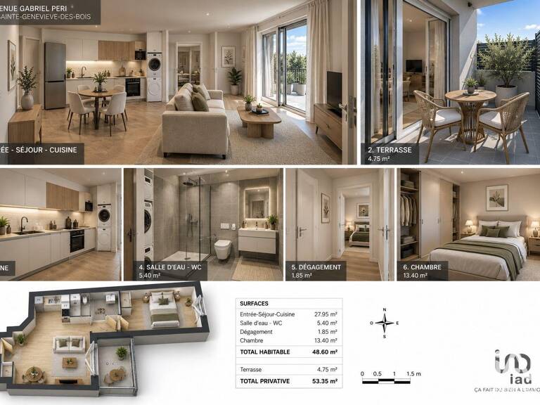 Vente Appartement 2 pièces — photo 1