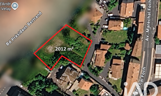 Terrain  2012 m² à vendre à Le Puy-en-Velay (43000)
