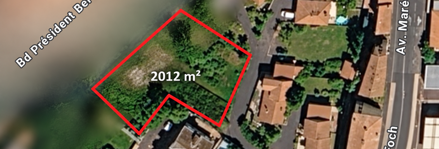 Terrain  2012 m² à vendre à Le Puy-en-Velay (43000)