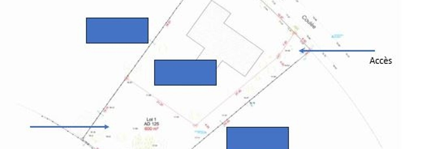 Terrain  600 m² à vendre à Le Cellier (44850)