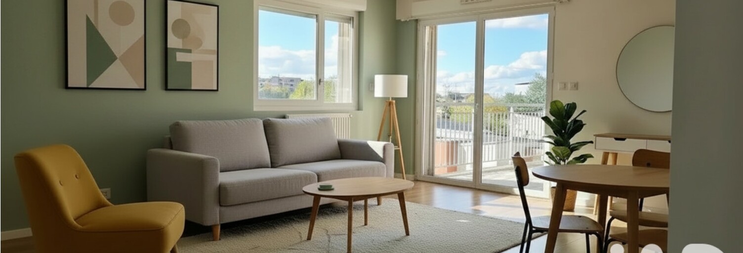 Appartement 2 Pièces 51 m² à vendre à Saint-Herblain (44800)