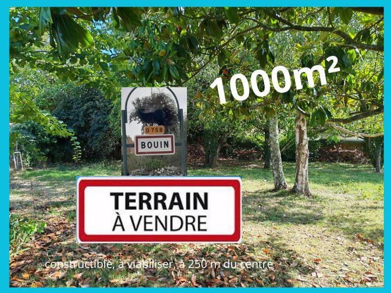 Vente Terrain 1 000 m&sup2; — photo 1