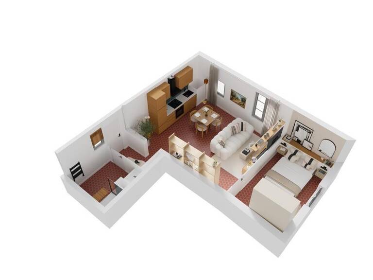 Vente Appartement 1 pièce — photo 1