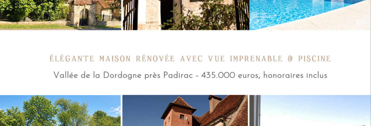 Maison 6 Pièces 224 m² à vendre à Thégra (46500)
