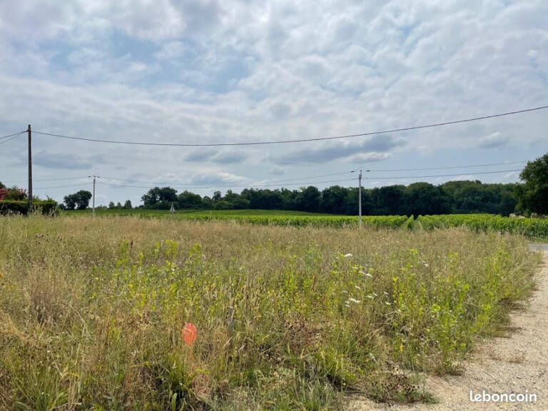 Terrain à bâtir à Frontenac (33760) — photo 1