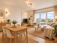 Appartement 4 pièces – 68 m² – 3 chambres – Balcon – Vue dégagée – Entièrement rénové — photo 2