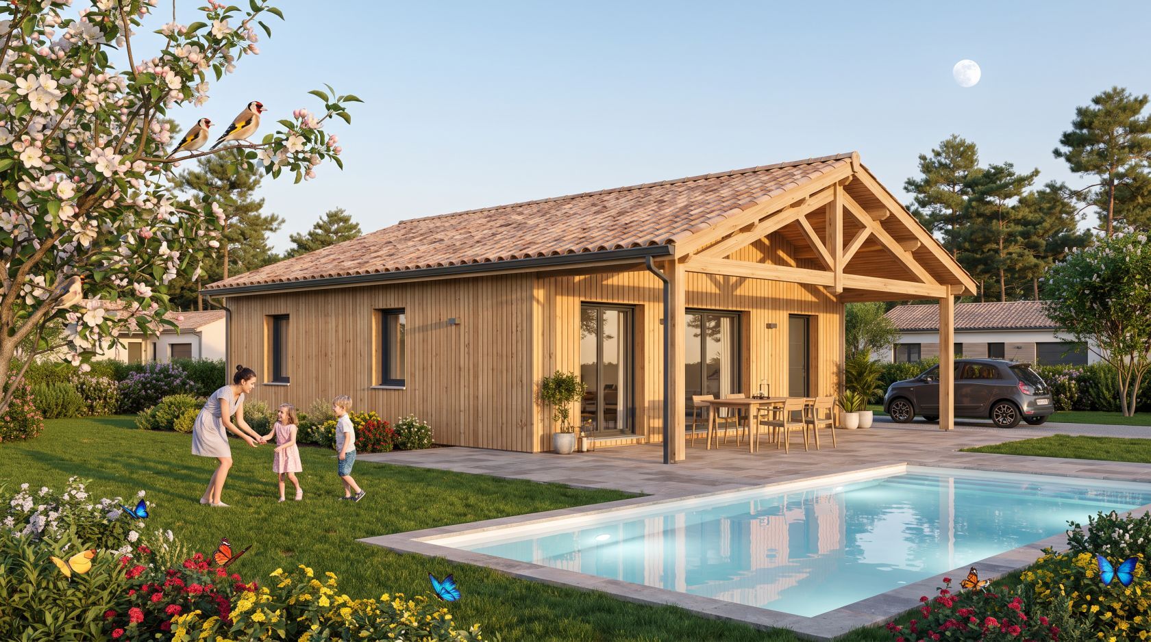 Projet de construction d'une maison 85 m² avec terrain à LIPOSTHEY (40)