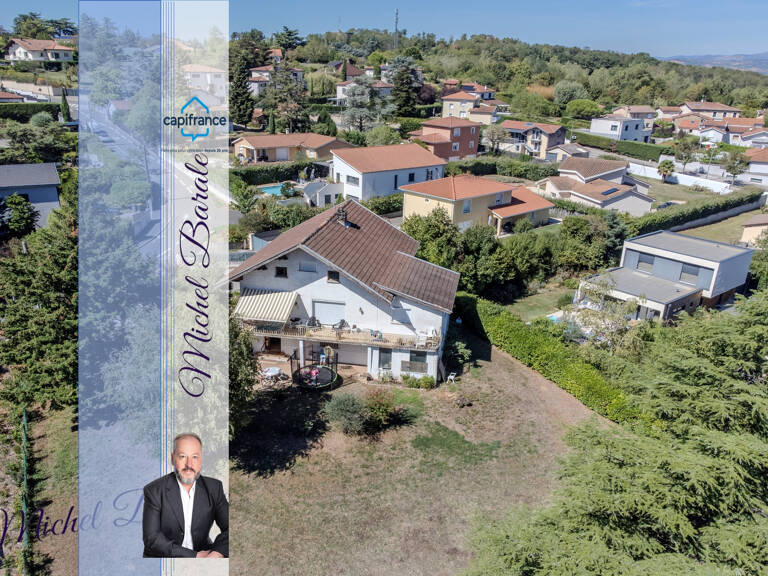 DARDILLY – PROPRIÉTÉ FAMILIALE DE 222 M² – 6 CHAMBRES – T2 INDÉPENDANT – TERRAIN DE 1 647 M² – VUE PANORAMIQUE — photo 1