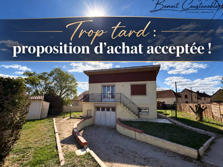 Maison à vendre de 51.2 m² à Auxerre, secteur Laborde – Sous-sol-total – 1 chambre - Terrain de 725 m² — photo 1