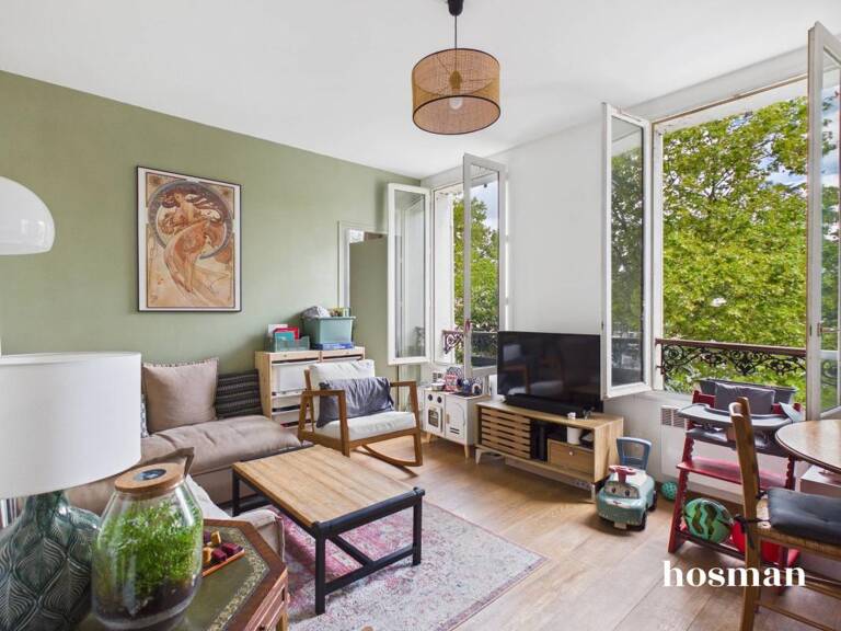 Appartement traversant 3 pièces, 56 m² - Rond-Point Rhin Et Danube, Boulogne-Billancourt — photo 1