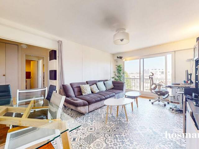 Charmant 2 pièces de 49 m2 avec balcon - Métro Mairie de Montreuil - Rue de Rosny, Montreuil — photo du bien