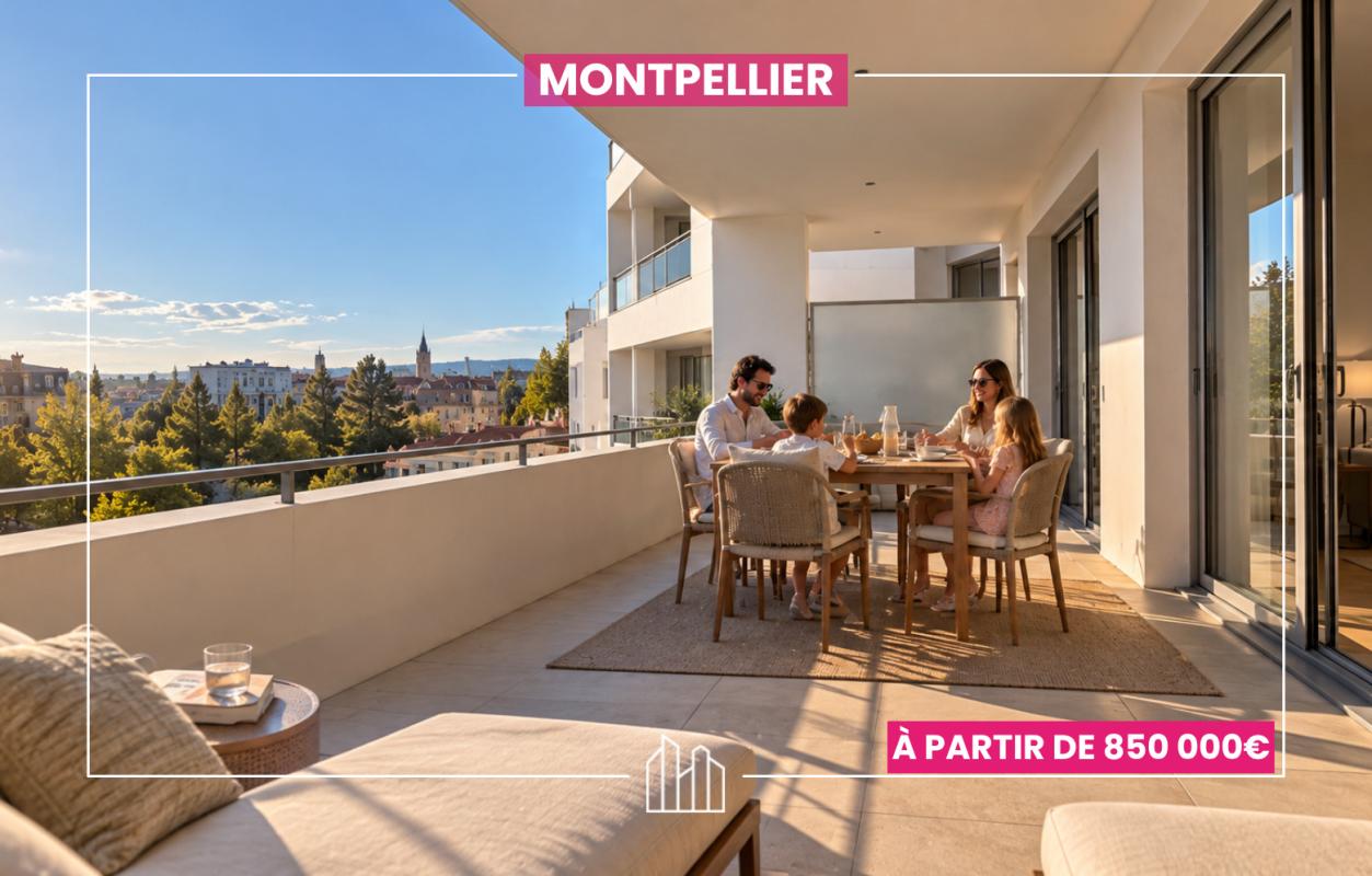 Appartement  T4 à vendre Montpellier 34000
