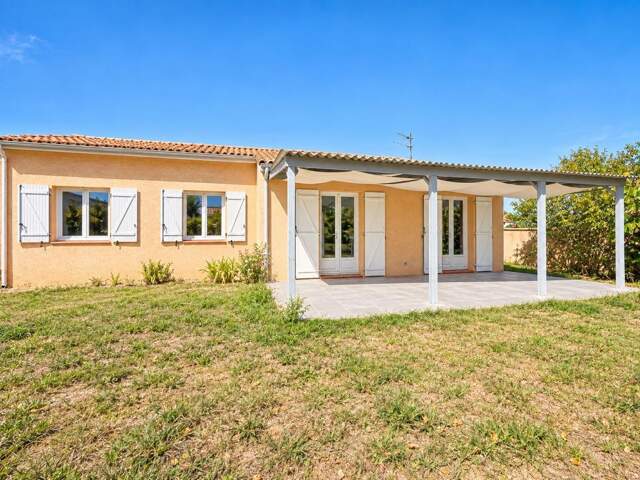 Maison plain-pied 110 m² – 3 chambres + bureau – terrain 500 m² – Saint-Lys — photo du bien