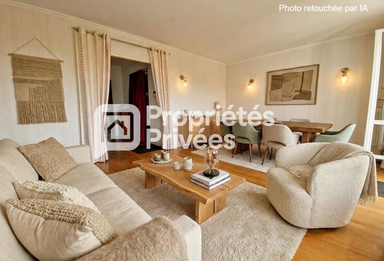 A VENDRE- EXCLUSIVITE - 37540 - SAINT CYR SUR LOIRE -  APPARTEMENT T3 -84m2 - 2 chambres - BALCONS - GARAGE et PARKING - CAVE — photo 1
