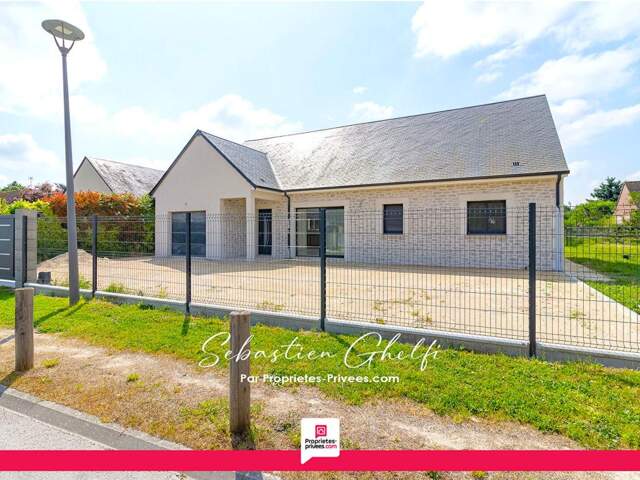 maison de plain-pied avec 3 chambres-cellier-garage-jardin — photo du bien