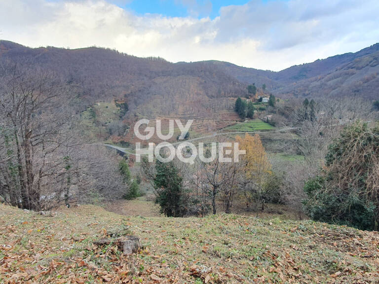 Terrain constructible sur Antraigues, avec vue dominante — photo 1