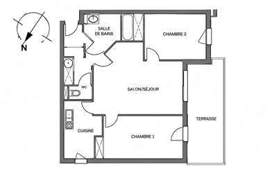 Appartement 3 pièces 129000 €