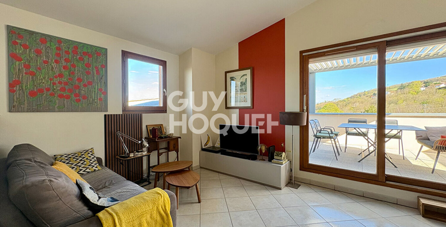 Appartement T4 climatisé de 95m² dernier étage avec terrasse et garage double - Loire-sur-Rhône Clos de Beauregard — photo 1