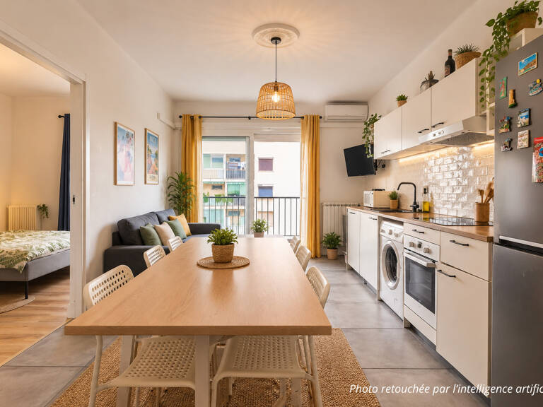 Nice - Caucade -Joli 4 pièces en étage avec terrasse et vue mer — photo 1
