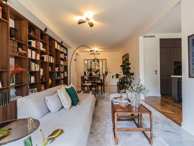 Magnifique appartement rénové par un architecte dans une résidence avec parc séc — photo du bien