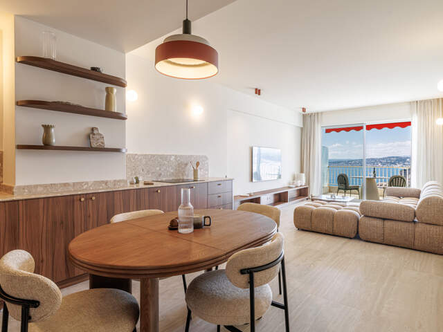 Nice - Mont Boron - Magnifique 3 pièces de 75 m² avec terrasse et vue panoramique. — photo du bien