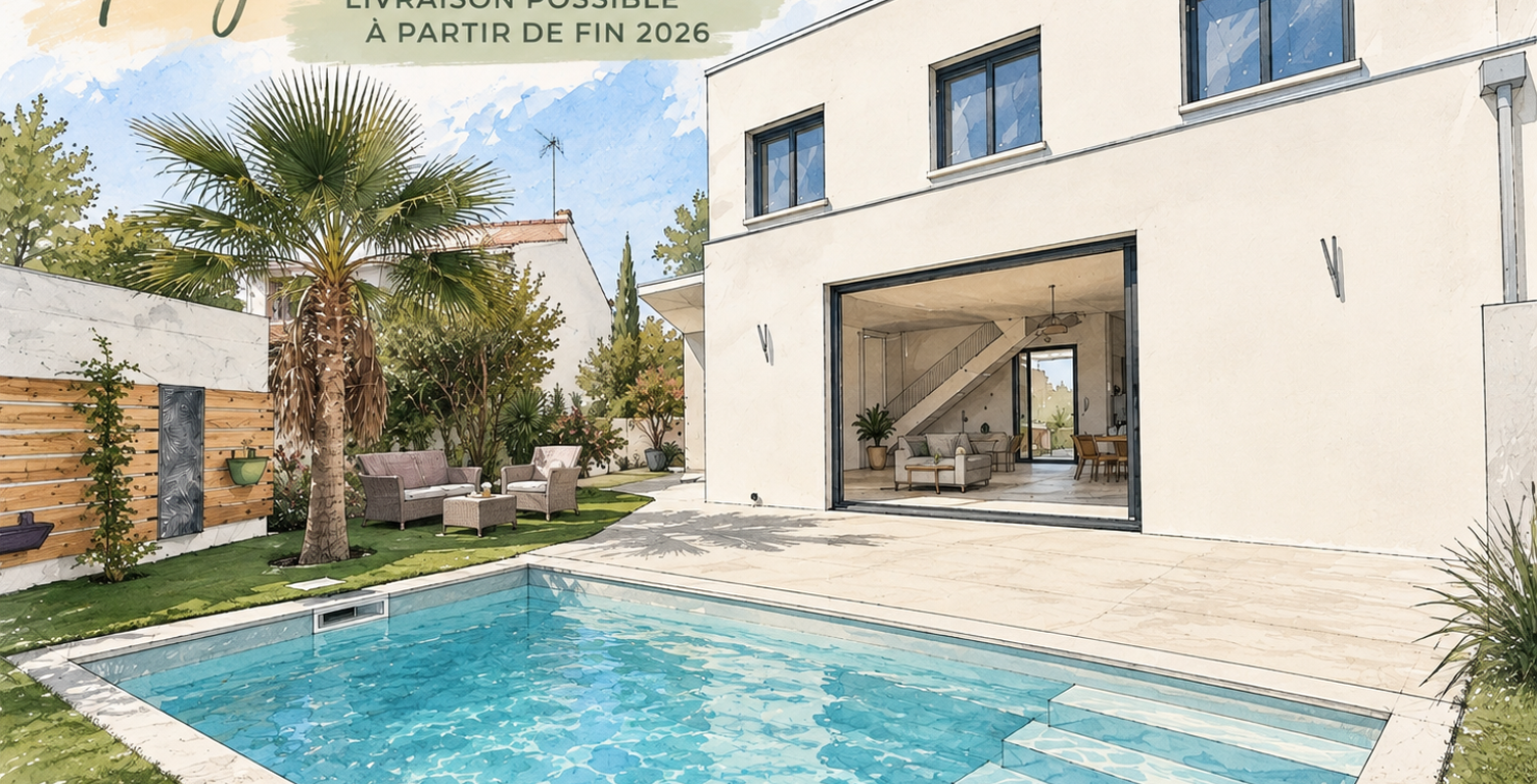 MAISON Contemporaine 172 M2 AVEC PISCINE   LA GRANDE-MOTTE Q — photo 1