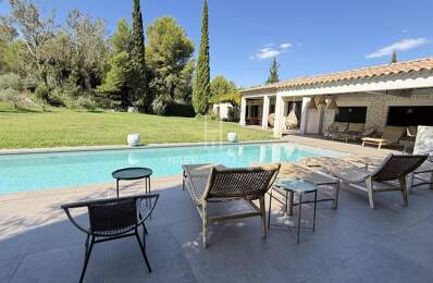 Maison contemporaine de plain pied avec parc et oliveraie de 3500 M2 — photo du bien