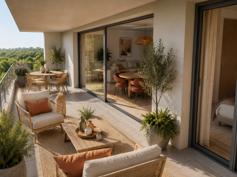 Bel Appartement T4 en attique traversant avec Grand Balcon à Rosheim  — photo 1