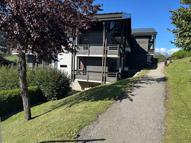 EXCLUSIVITE MEGEVE Appartement  en TBE meublé 1 pièces 30 m² avec grande terrasse. — photo du bien