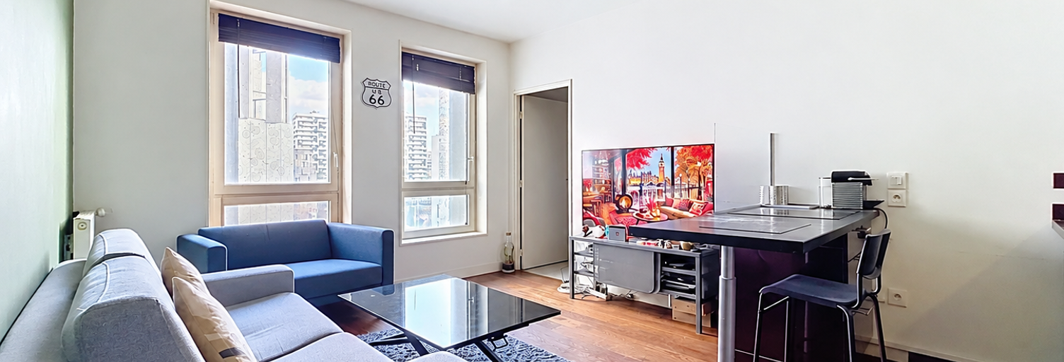 Appartement 2 Pièces 37 m² à vendre à Paris 19 (75019)