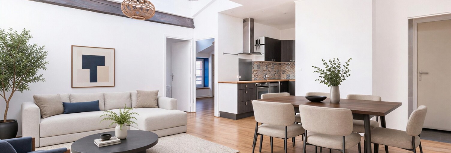 Appartement 3 Pièces 58 m² à vendre à Lyon 2 (69002)
