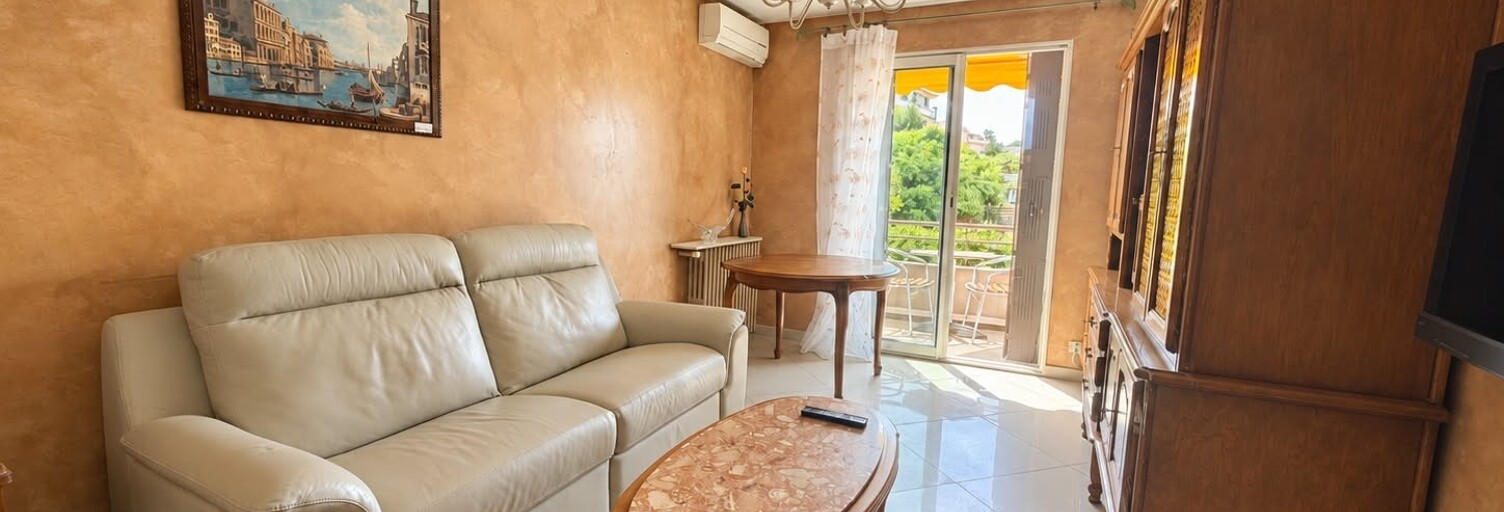 Appartement 3 Pièces 54 m² à vendre à Cagnes-sur-Mer (06800)