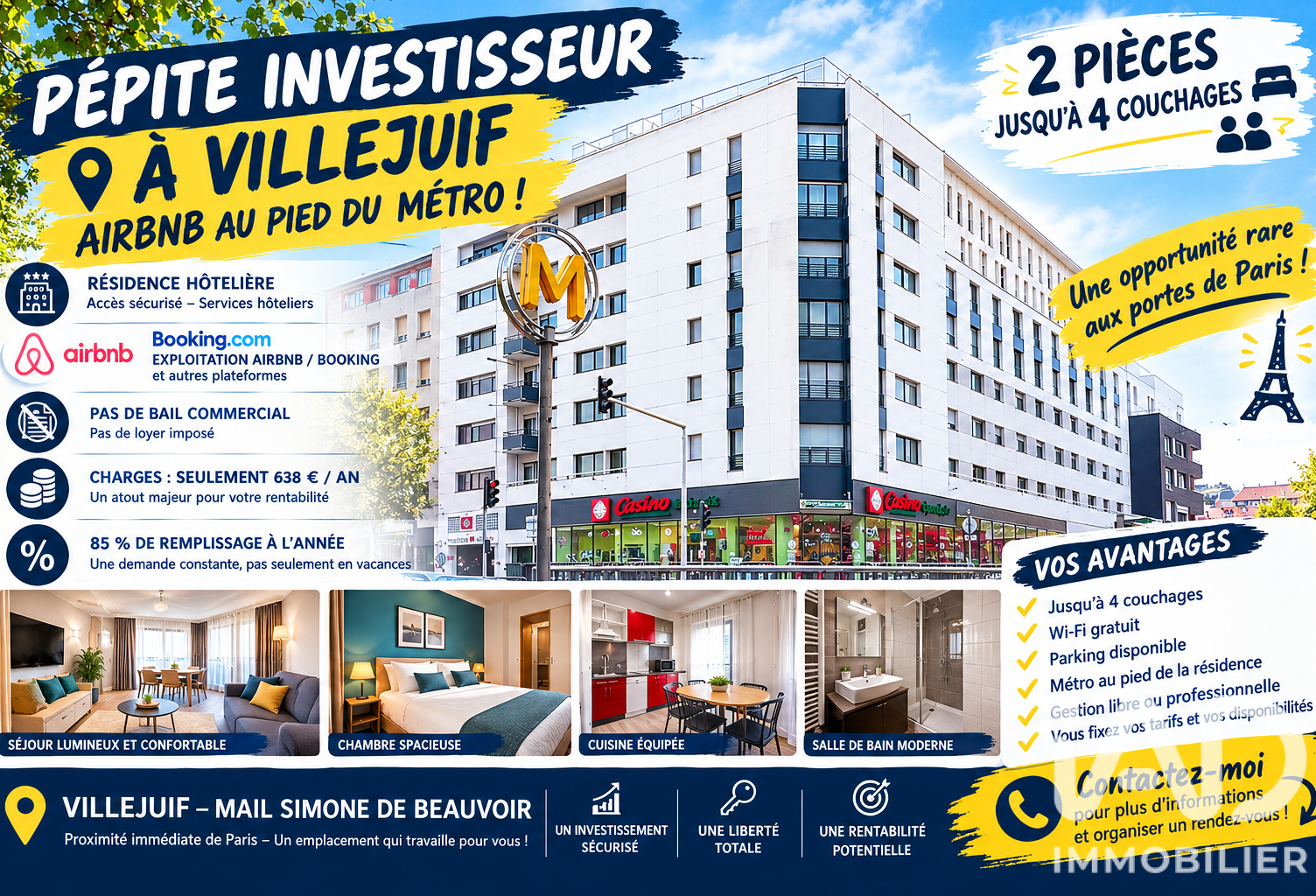 Vente Appartement 2 pièces — photo 1