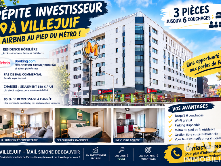 Vente Appartement 3 pièces — photo 1