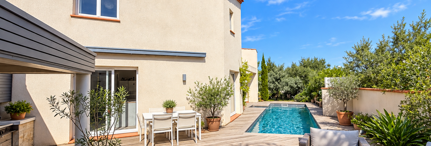 Maison 5 Pièces 124 m² à vendre à Pollestres (66450)