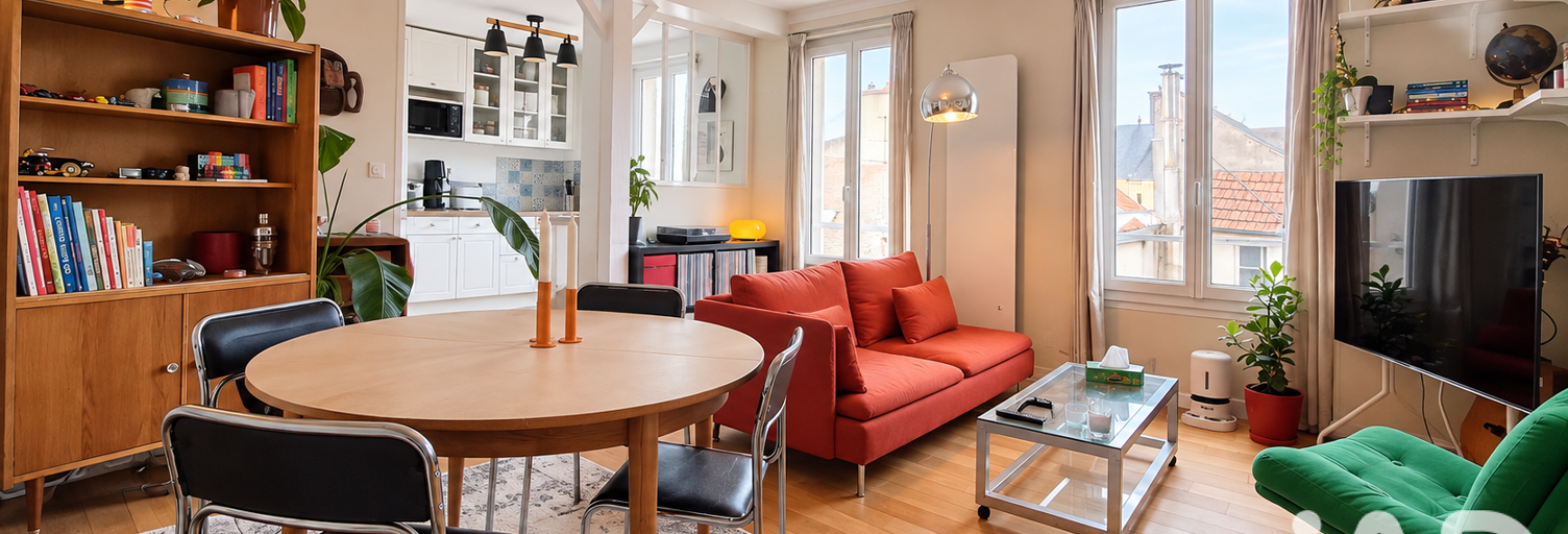 Appartement 2 Pièces 44 m² à vendre à Pontoise (95300)