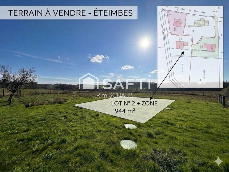 Opportunité Rare à Eteimbes (68210)  Grand Terrain de 1 958 m² — photo 1