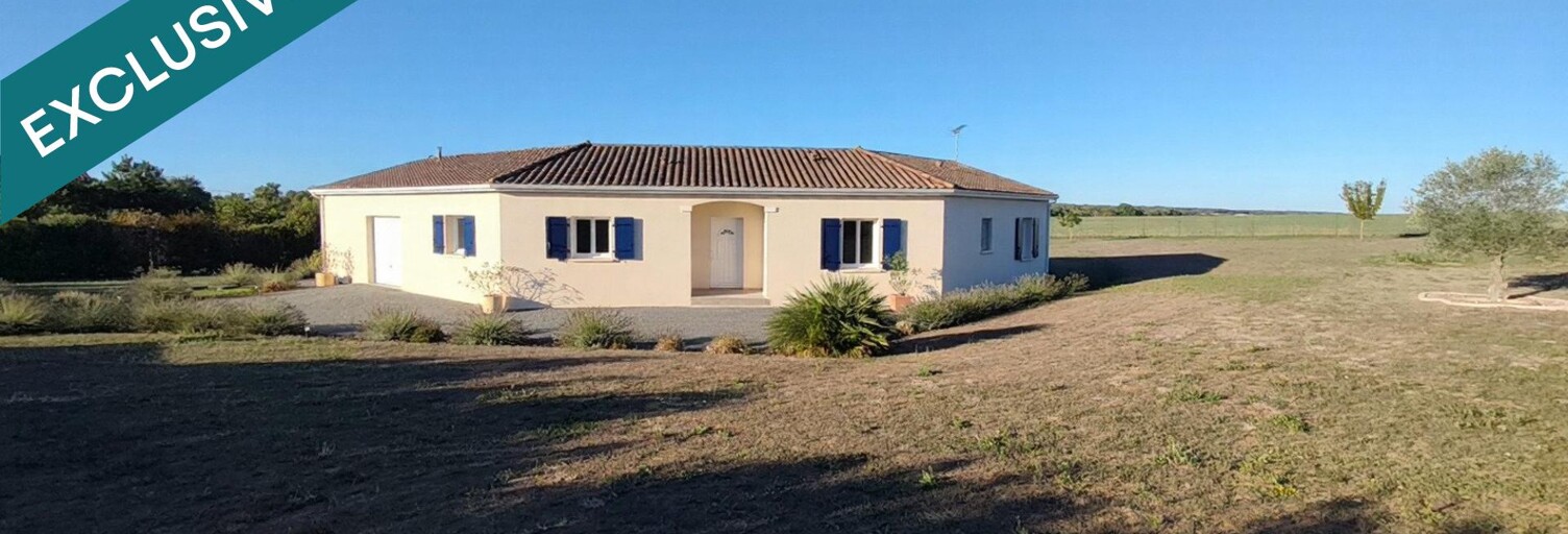 Maison 4 Pièces 120 m² à vendre à Saint-Pierre-de-Juillers (17400)
