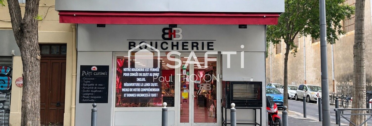 Commerce 4 Pièces 130 m² à vendre à Marseille 4 (13004)