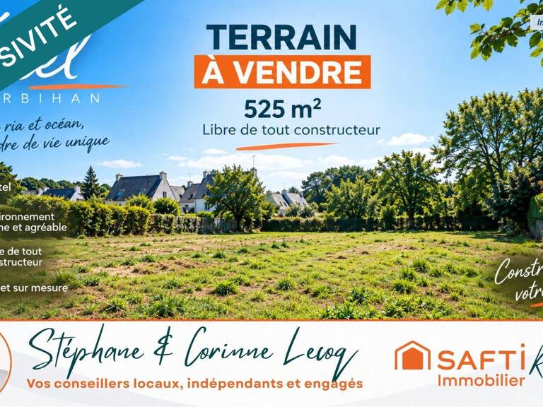 Terrain à bâtir de 525 m² à Étel  Pré-commercialisation — photo 1