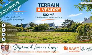 Terrain  502 m² à vendre à Étel (56410)