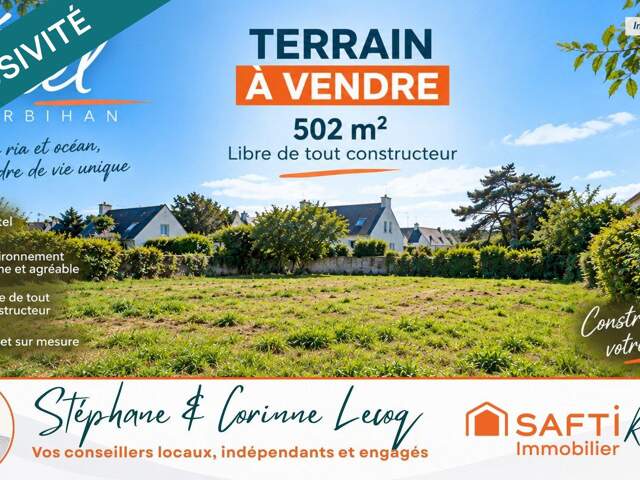 Terrain à bâtir de 502 m² à Étel  Pré-commercialisation — photo du bien