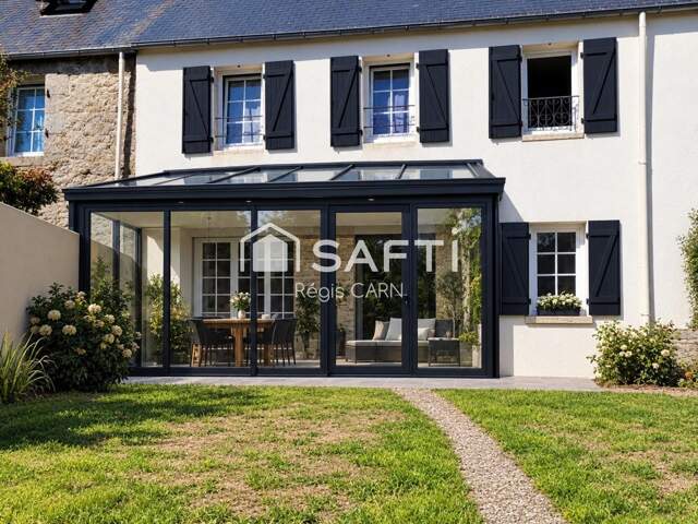LOCMARIA PLOUZANE : charmante maison de bourg T4 avec jardin — photo du bien