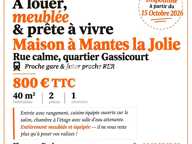 Location Maison T2 ... mieux qu'un appartement ! — photo 2