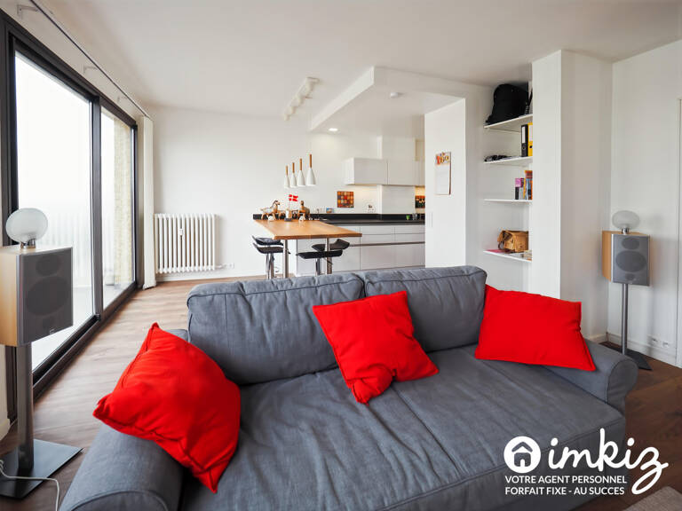 Appartement 2 pièces, grand balcon, vue degagée — photo 1
