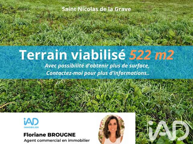 Vente Terrain à bâtir 522 m&sup2; — photo du bien