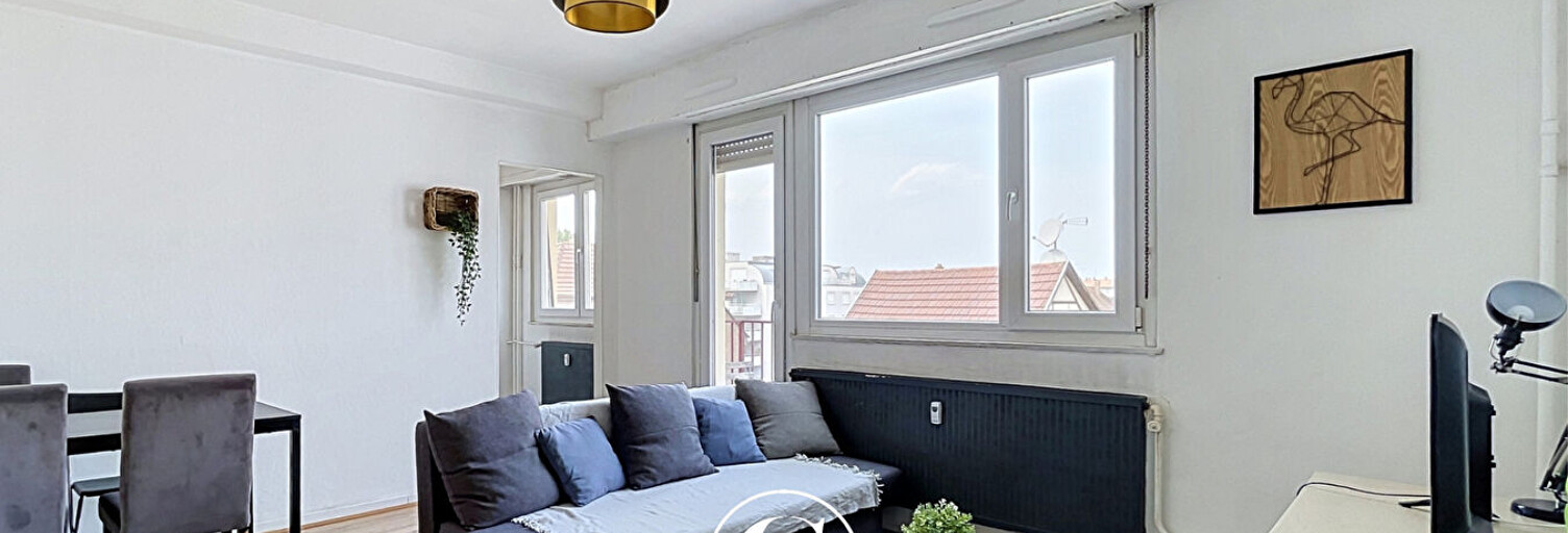 Appartement 2 Pièces 45 m² à vendre à Strasbourg (67200)